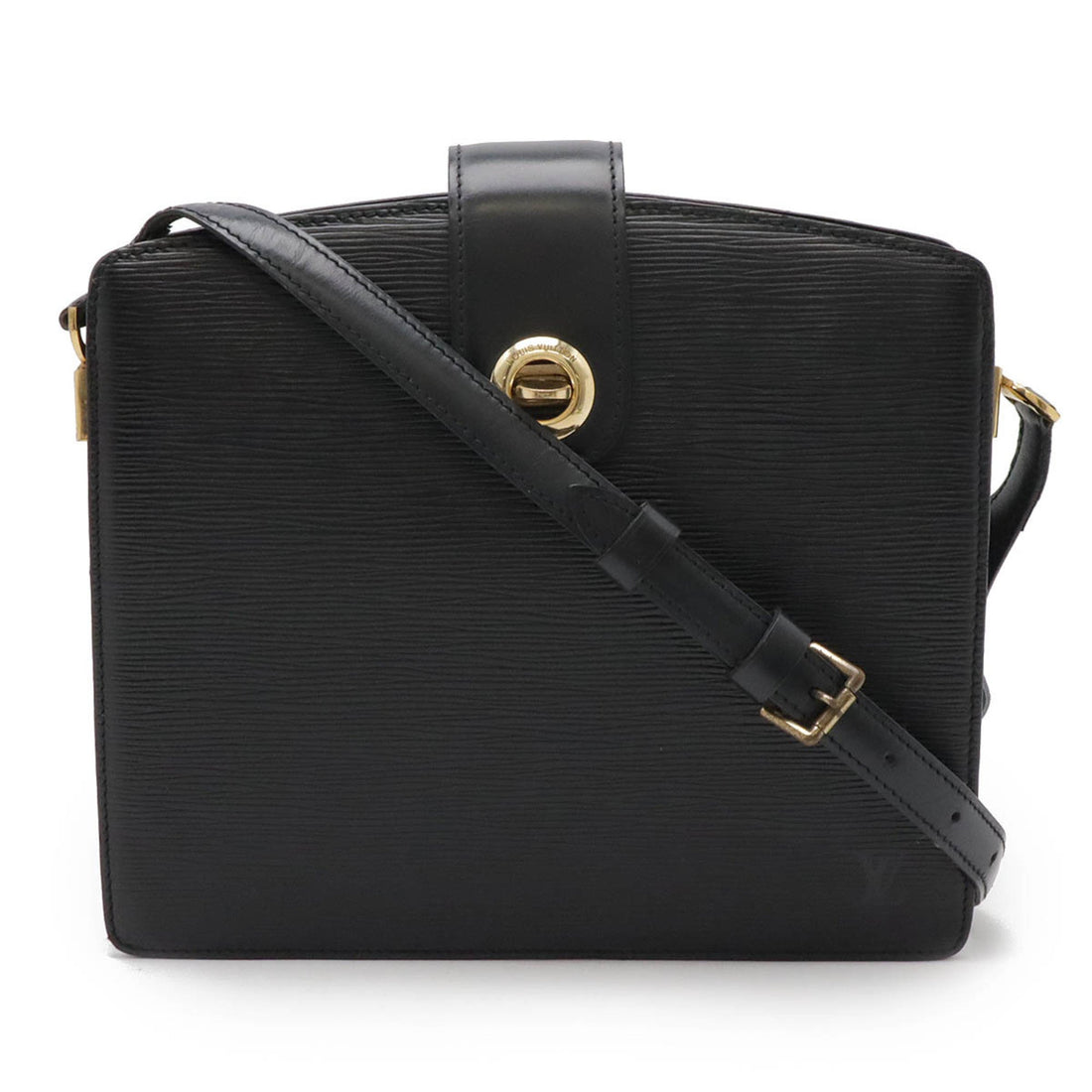 Louis Vuitton Epi  Noir Epi Leather Shoulder Bag