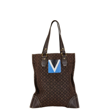 Louis Vuitton  Pvc Leather Shoulder Bag Tote Bag