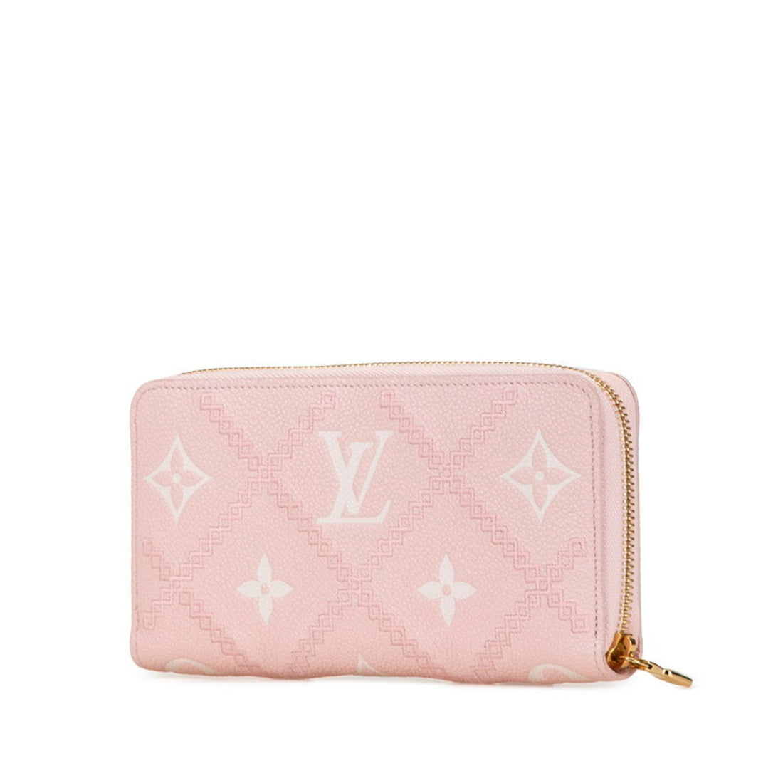 Louis Vuitton Monogram Empreinte Leather Canvas Long Wallet (Bi-Fold)