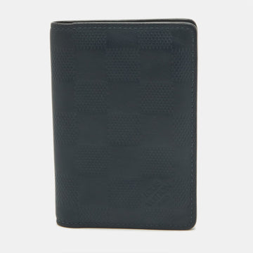 Louis Vuitton Navy Blue Damier Infini Leather Pocket Organizer
