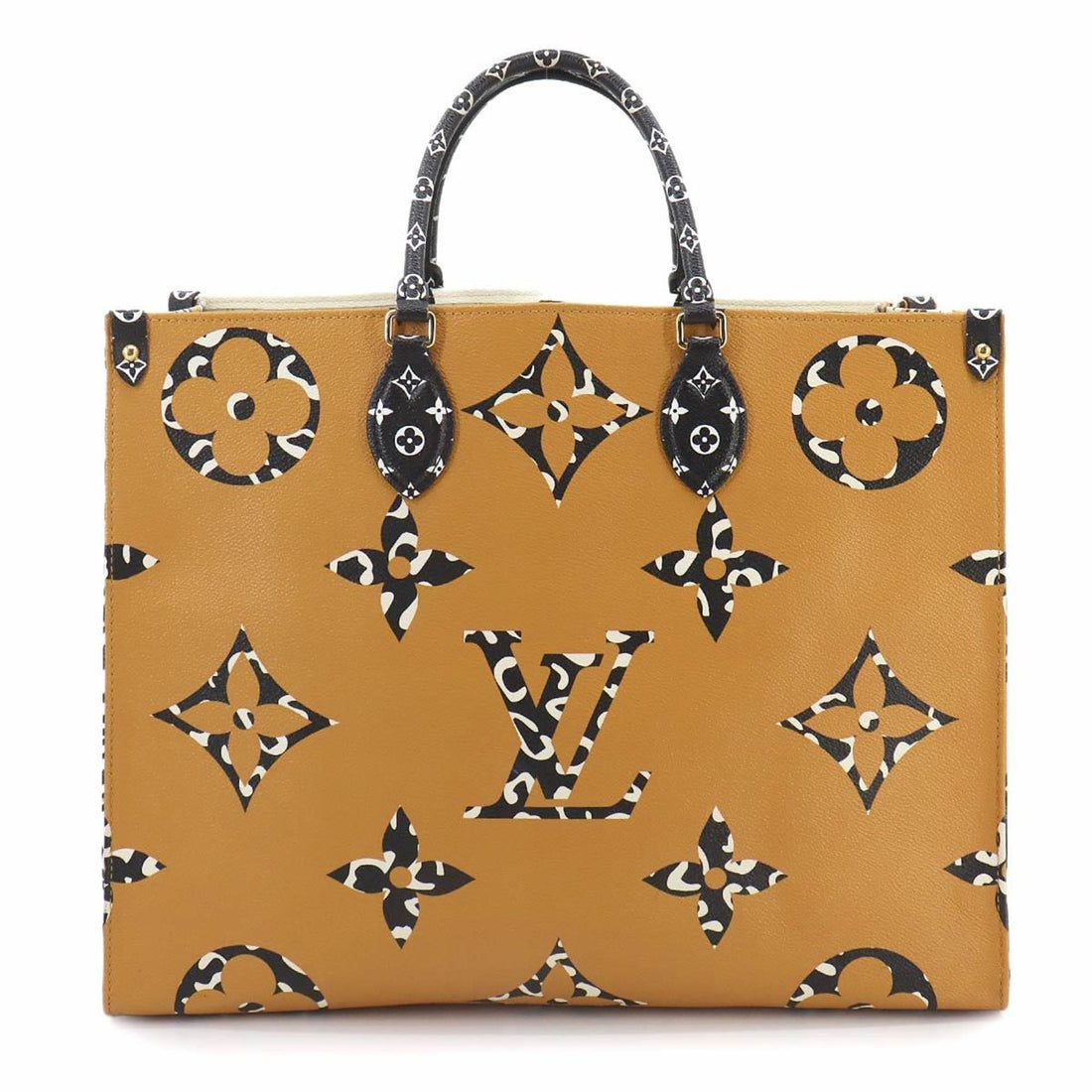 Louis Vuitton Caramel Lv ivory Monogram Shoulder Bag