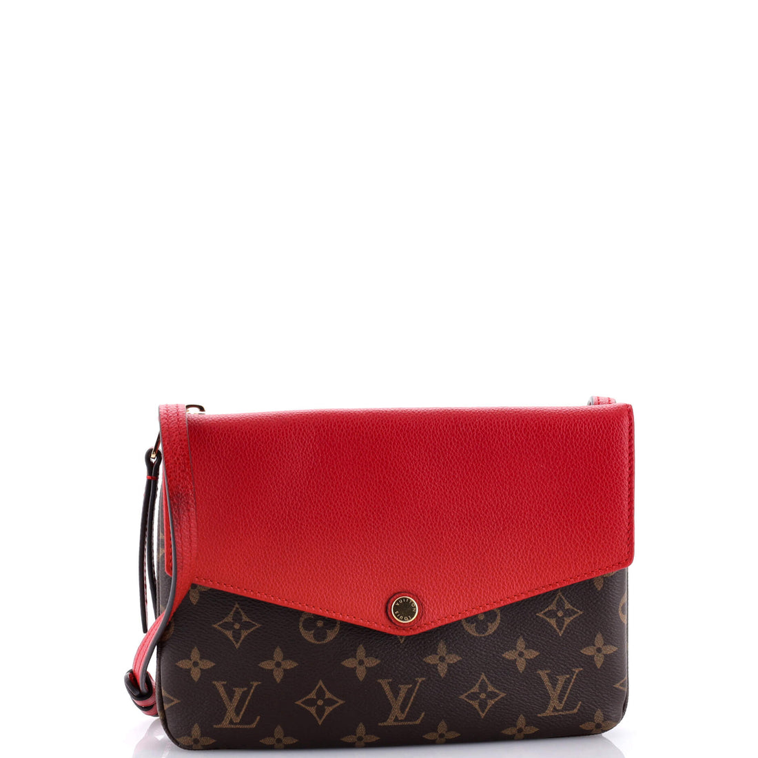 Twice Handbag Monogram Canvas and Leather