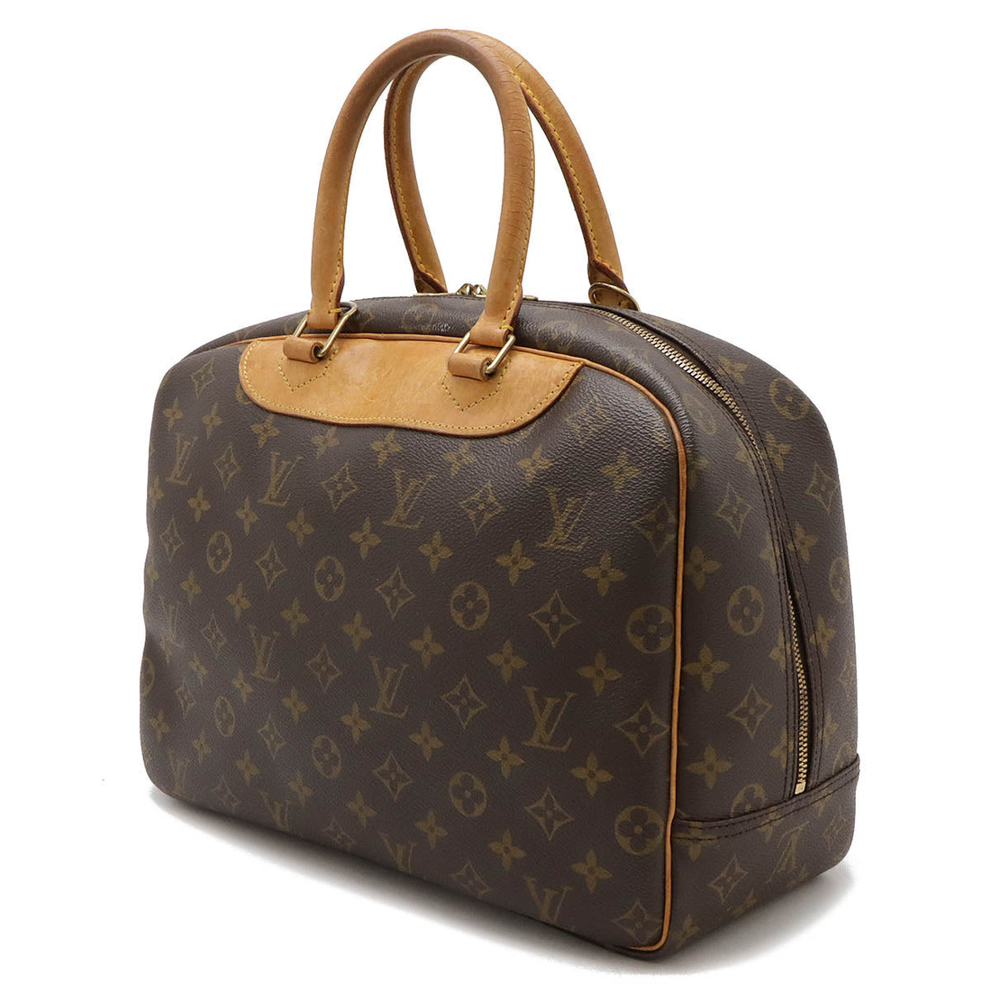 Louis Vuitton Monogram Bowling Vanity Handbag M47270