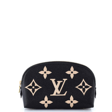 Cosmetic Pouch Bicolor Monogram Empreinte Giant