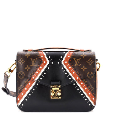 Pochette Metis Limited Edition Brogue Reverse Monogram Canvas and Leather