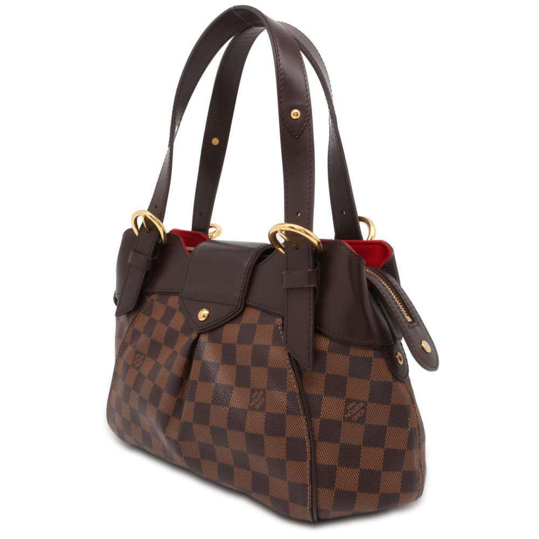 Louis Vuitton Ebene  Color Damier Azur Shoulder Bag