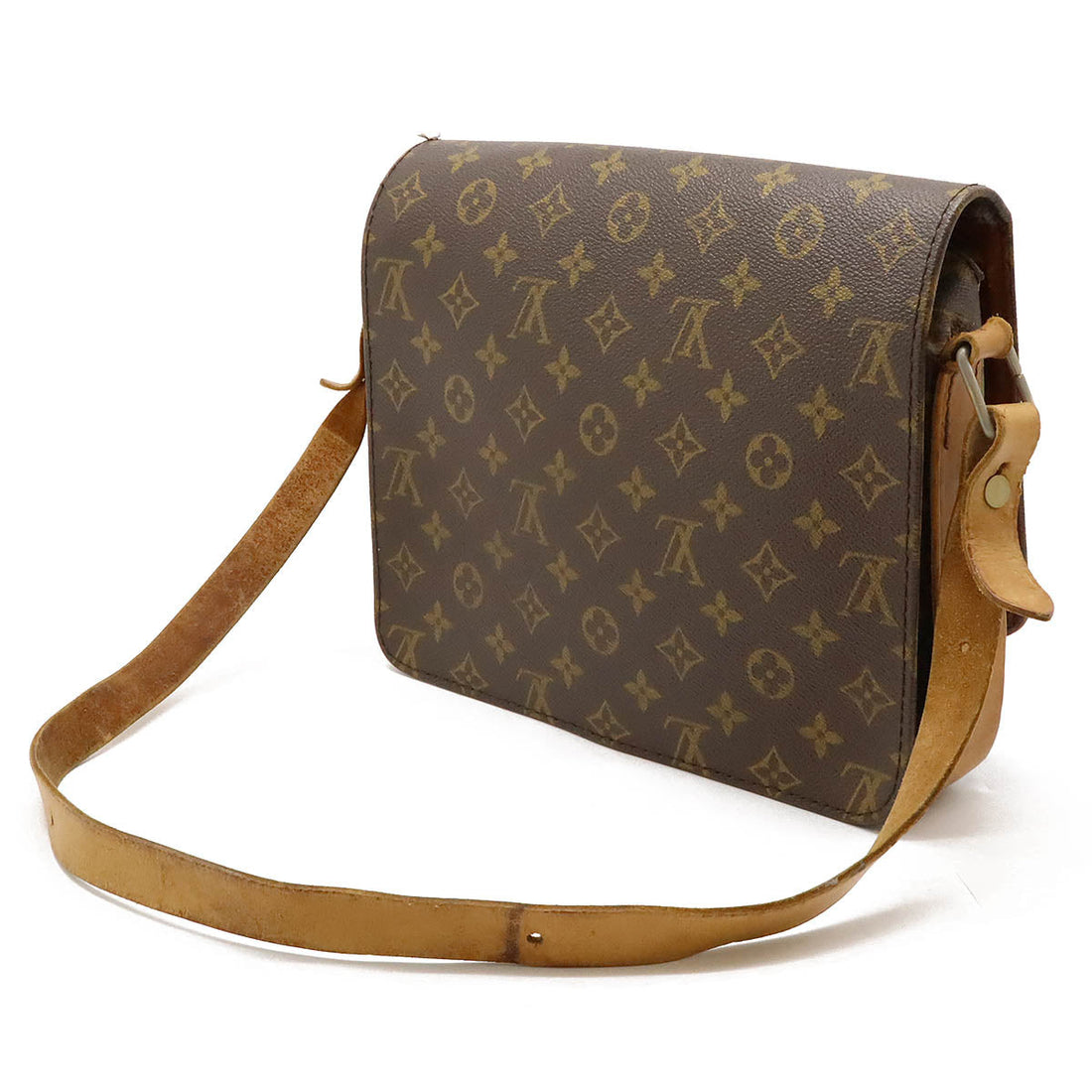 Louis Vuitton Monogram Cartouchiere Shoulder Bag M51252