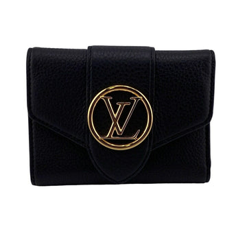 Louis Vuitton  Leather Wallet (Tri-Fold)