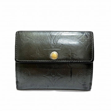 Louis Vuitton  Noir Leather Coin Purse/Coin Case