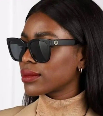 GUCCI GG Acetate Black Sunglasses (New)