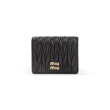 MIU MIU Mini Lamb Leather Wallet (11cm x 9cm x 2cm)