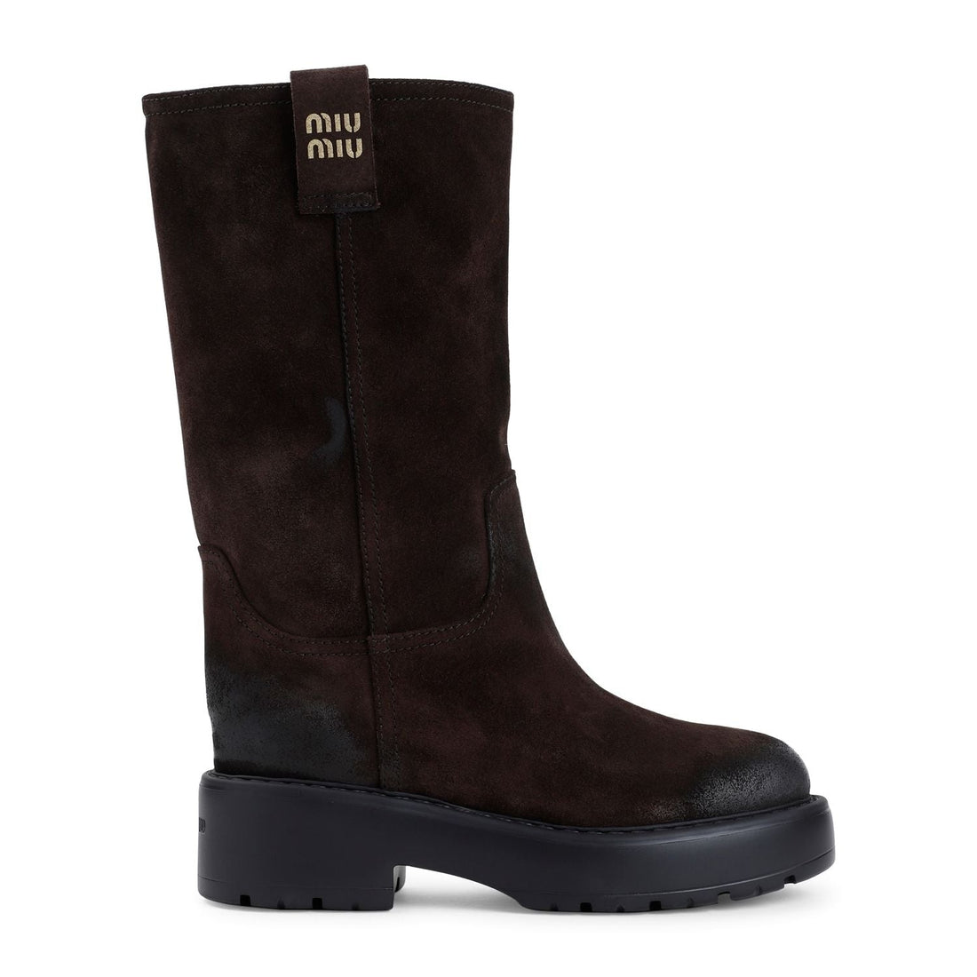MIU MIU Chic High Heel Boots - 3cm