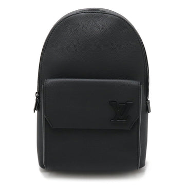 Louis Vuitton Aerogram Pilot Sling Bag Black Leather