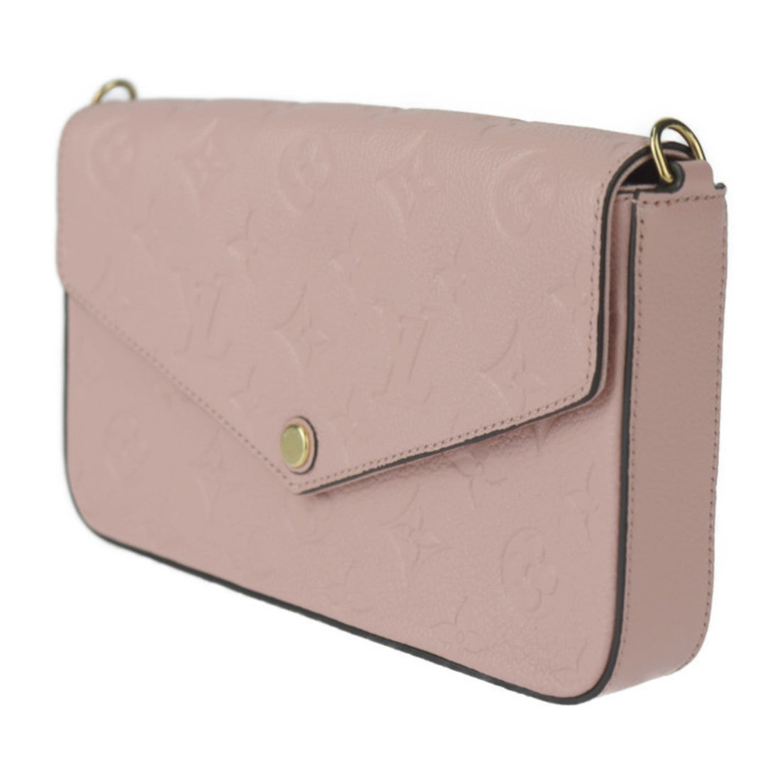 Louis Vuitton Monogram Empreinte  Monogram Empreinte Clutch Bag Handbag Pouch Shoulder Bag