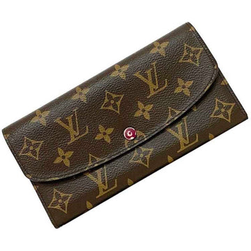 Louis Vuitton  pink Monogram pink Monogram Long Wallet (Bi-Fold)