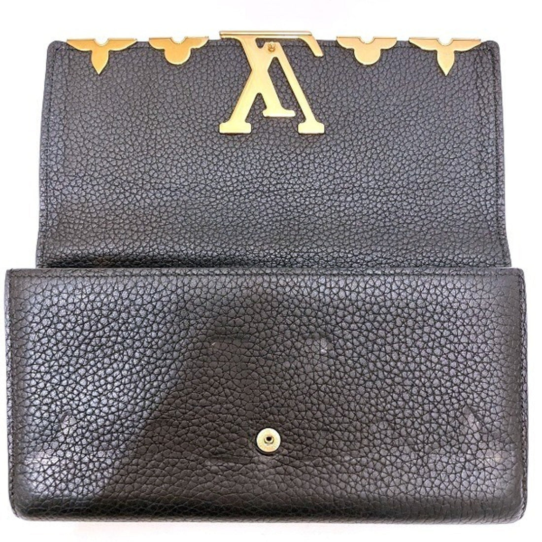 Louis Vuitton Taurillon  Leather Long Wallet (Bi-Fold)