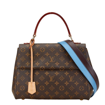 Louis Vuitton  Pvc Leather Handbag Shoulder Bag