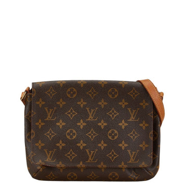Louis Vuitton  Pvc Leather Handbag Shoulder Bag
