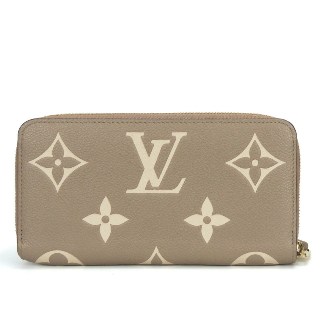 Louis Vuitton ish Tourterelle Monogram Empreinte Long Wallet (Bi-Fold)
