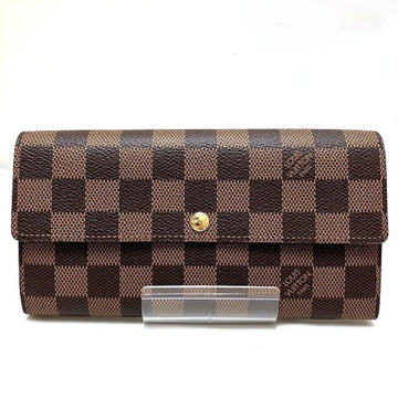 Louis Vuitton Damier  Long Wallet (Bi-Fold)