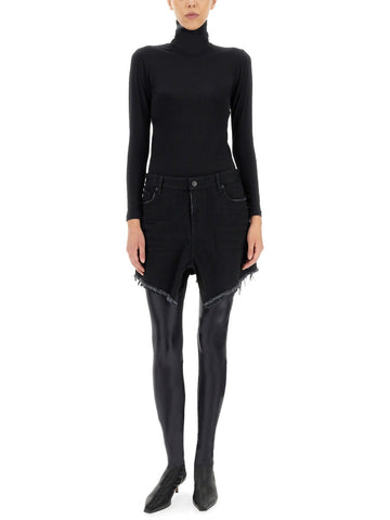 Balenciaga Women Mini Cut-Up Skirt