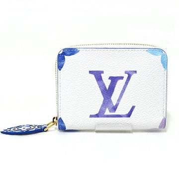 Louis Vuitton blue  Leather Coin Purse/Coin Case