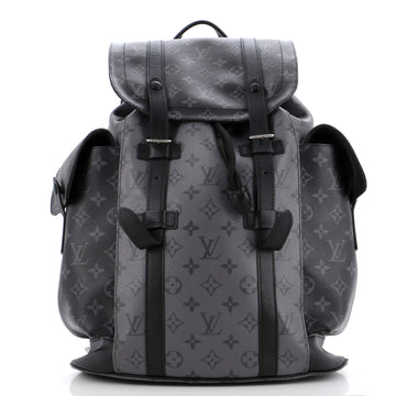 Christopher Backpack Reverse Monogram Eclipse Canvas MM