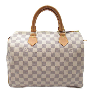 Louis Vuitton  Coated Canvas Damier Azur Pvc Handbag