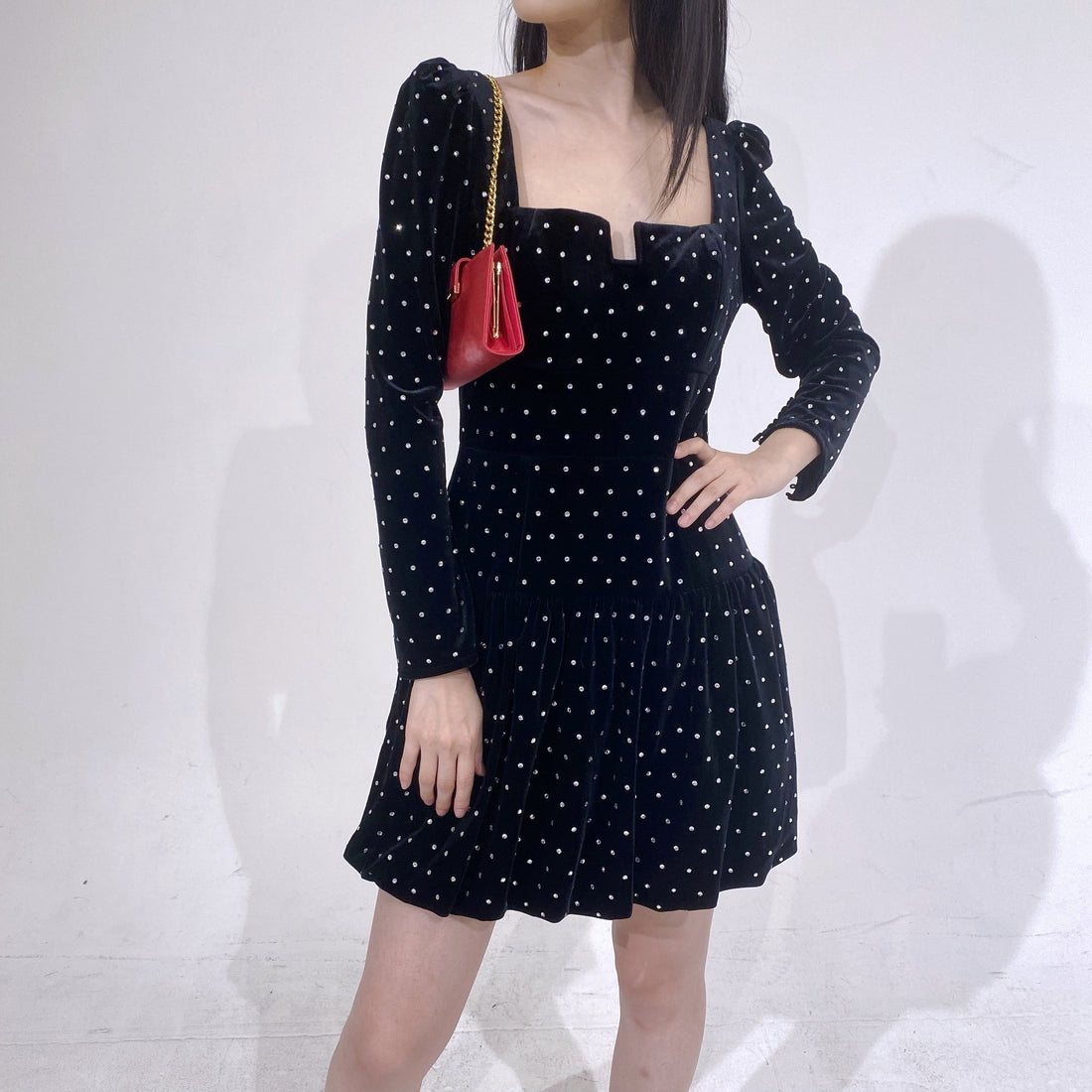 Self-portrait Crystal Dress TWS pop