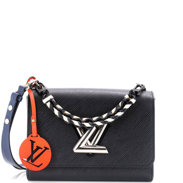 Braided Handle Twist Bag Epi Leather MM