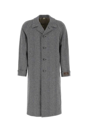 GUCCI Embroidered Wool Blend Jacket for Men - FW22