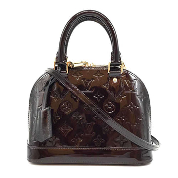 Louis Vuitton Amarante  Monogram Monogram Vernis Handbag