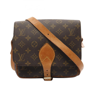 Louis Vuitton  Coated Canvas Leather Shoulder Bag