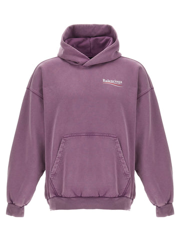 Balenciaga Men Logo Hoodie