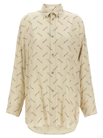 Balenciaga Women Logo Shirt