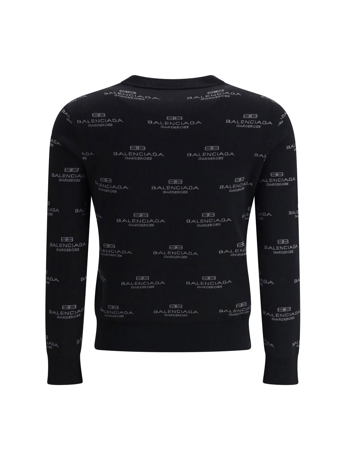 Balenciaga Women All-Over Logo Sweater