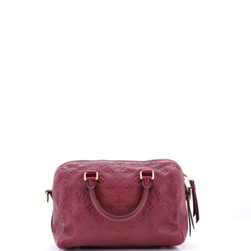 Speedy Bandouliere Bag Monogram Empreinte Leather 25