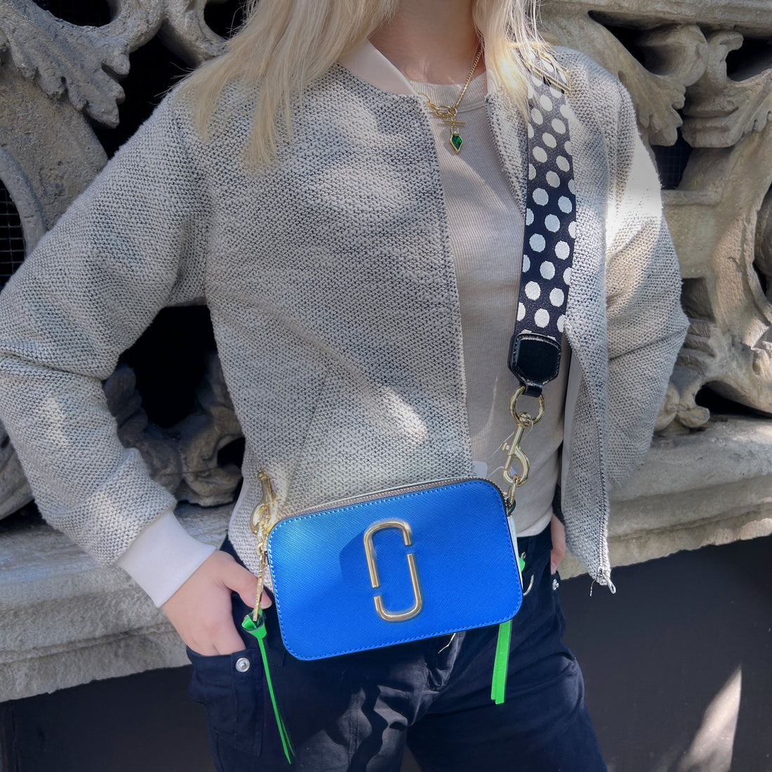 Marc Jacobs Snapshot leather bag