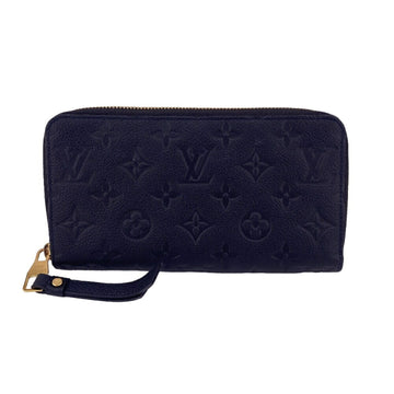 Louis Vuitton  Leather Long Wallet (Bi-Fold)