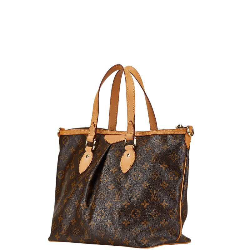 Louis Vuitton Palermo PM Handbag Brown