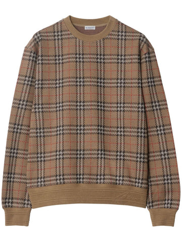 BURBERRY Cozy Blend Cotton Sweater for Men