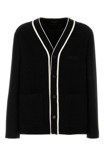 GUCCI Men's Wool Blend Cardigan