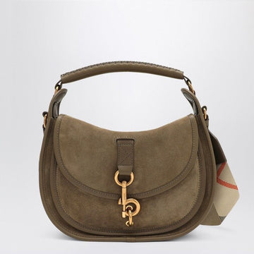 BURBERRY Mini Clip Messenger Handbag