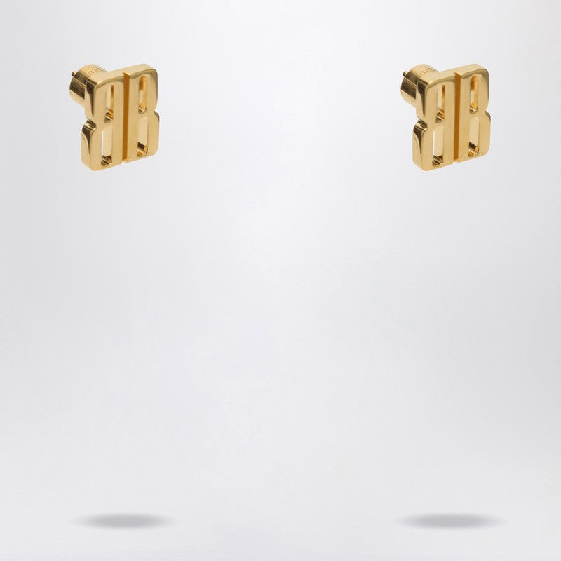 Balenciaga Nano Xs Gold Stud Earrings Women