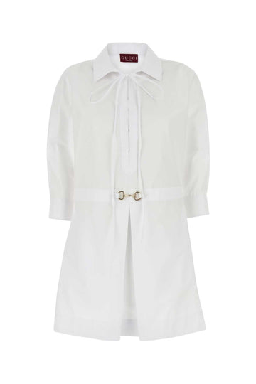 GUCCI Classic Poplin Shirt Dress for Women