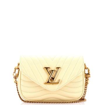 New Wave Multi Pochette Quilted Leather