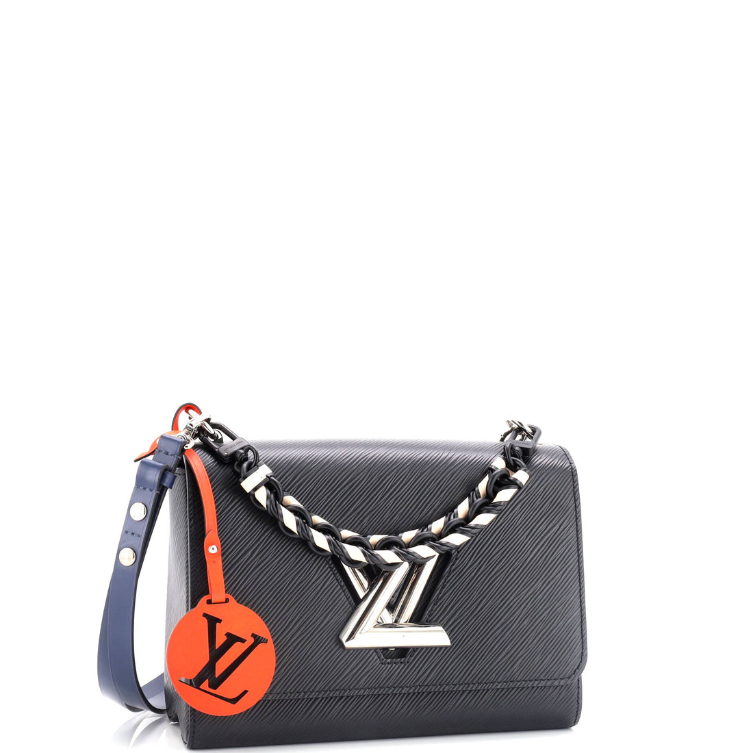 Braided Handle Twist Bag Epi Leather MM