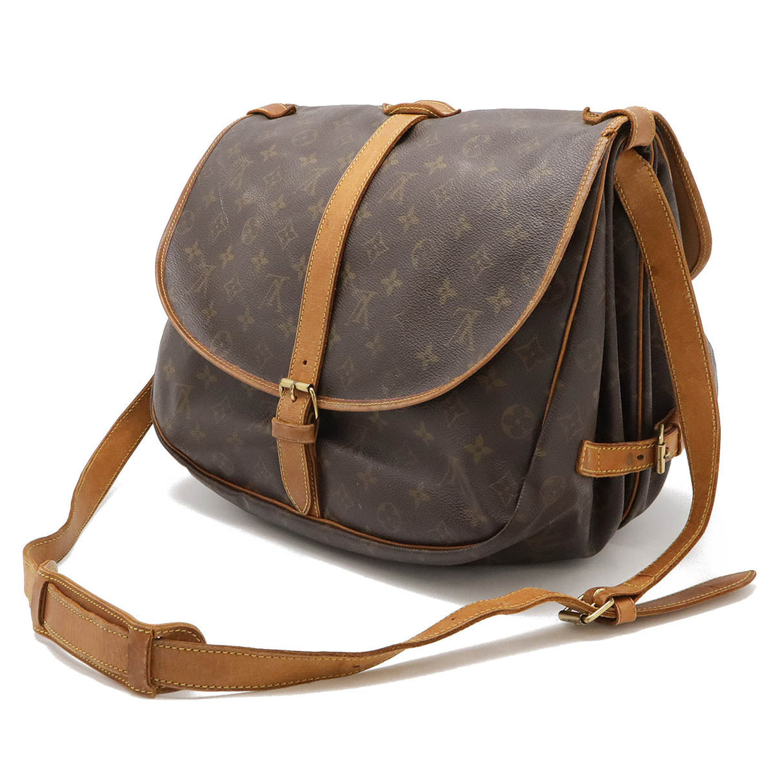 Louis Vuitton Monogram Saumur 35 Shoulder Bag M42254