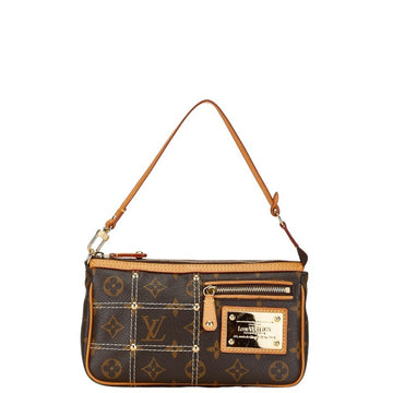 Louis Vuitton  Pvc Leather Handbag Pochette Pouch