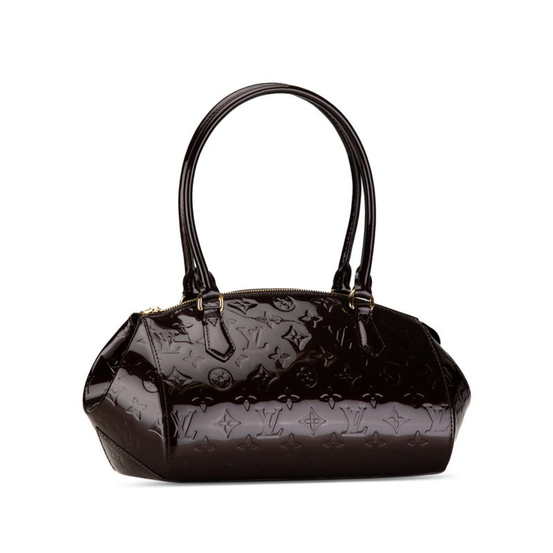 Louis Vuitton Amarante  Patent Leather Handbag